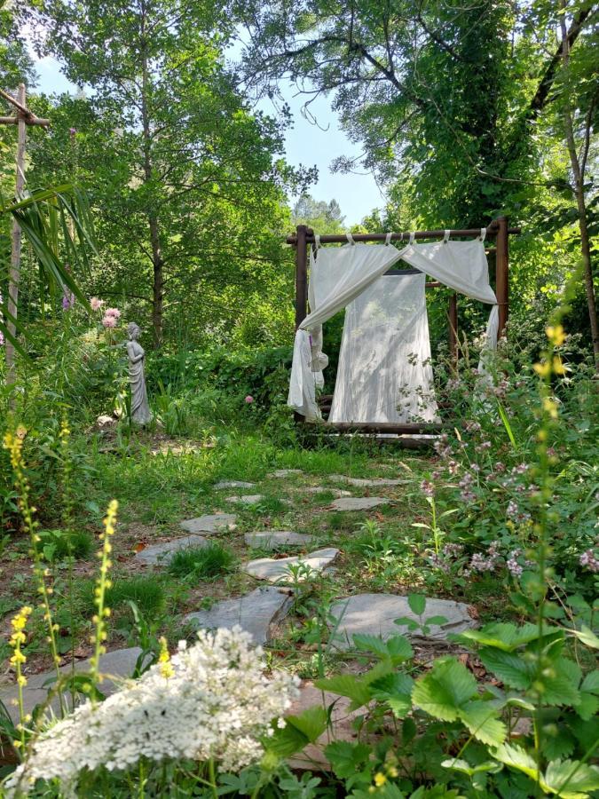 Chambres D'Hotes Dans Mas Avec Jardin En Bord De Riviere Saumane Exterior foto